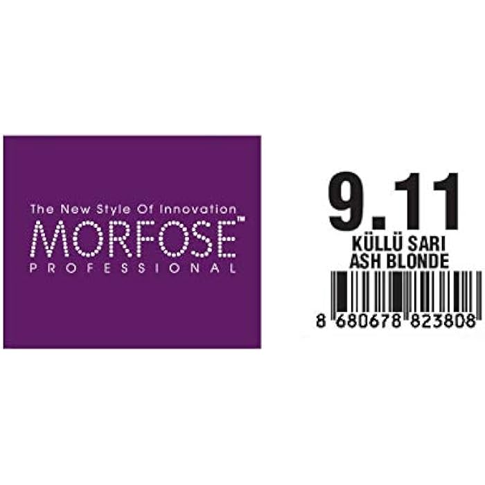 MORFOSE NO 9.11 HAIR COLOR CREAM 100ML - Image 2